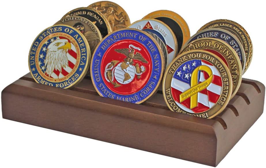 top 7 Desktop challenge coin display cases