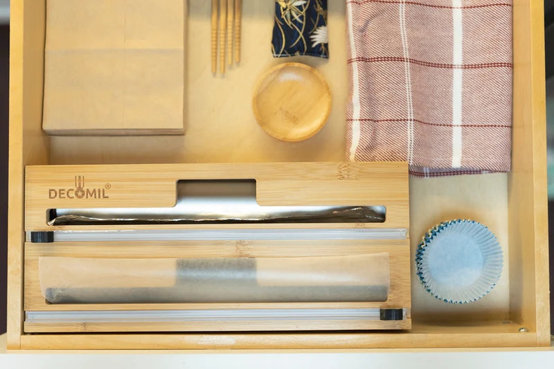 kitchen wrap organizer ideas