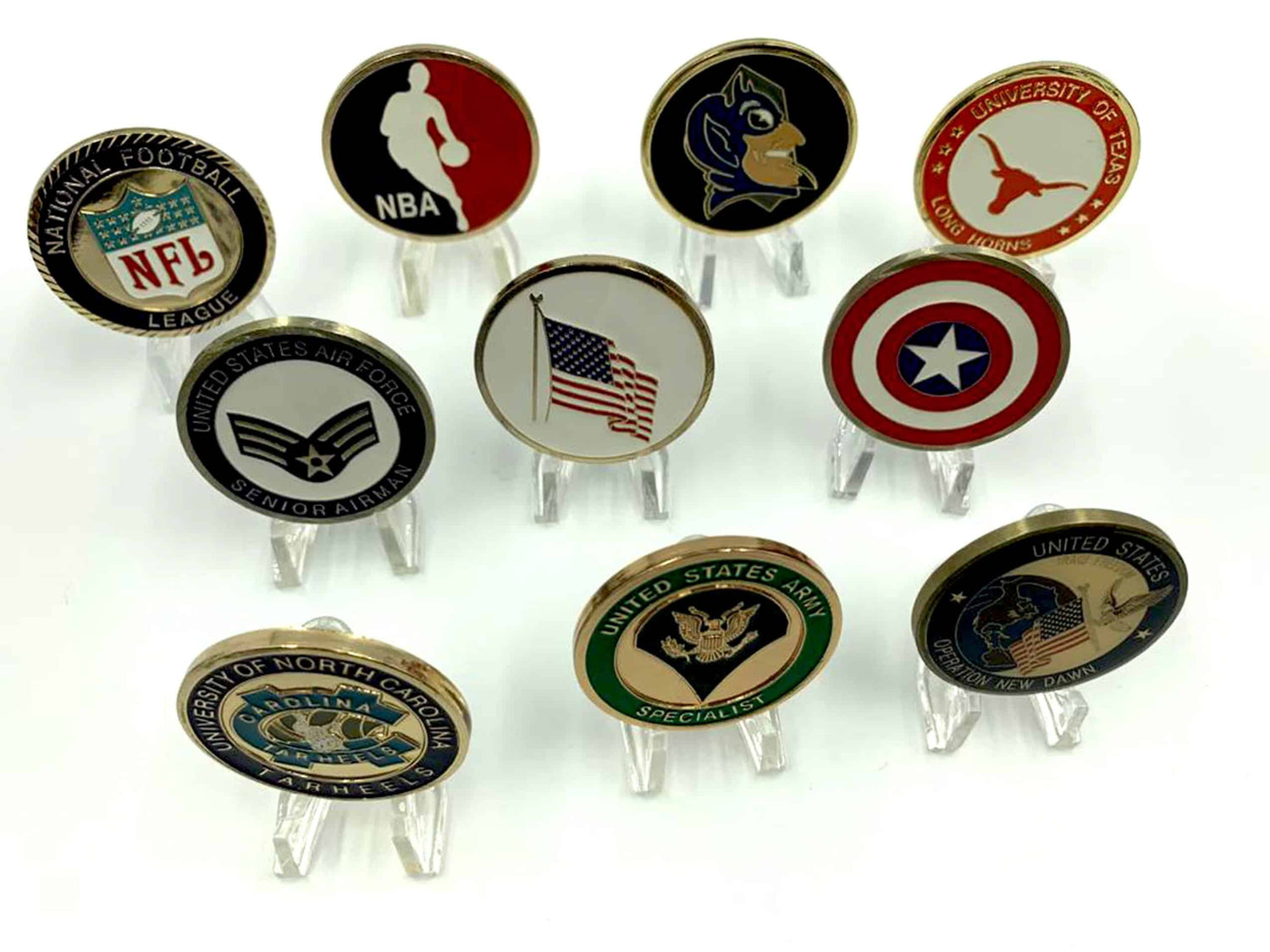 Challenge Coin Display Ideas