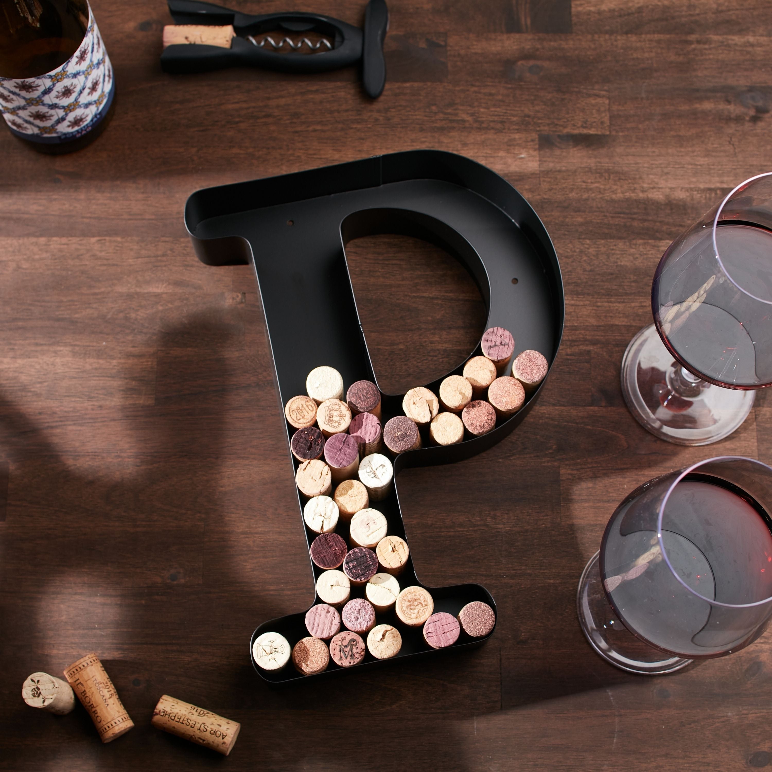 Wine Cork Holder Wine Cork Holder Letters and Symbols