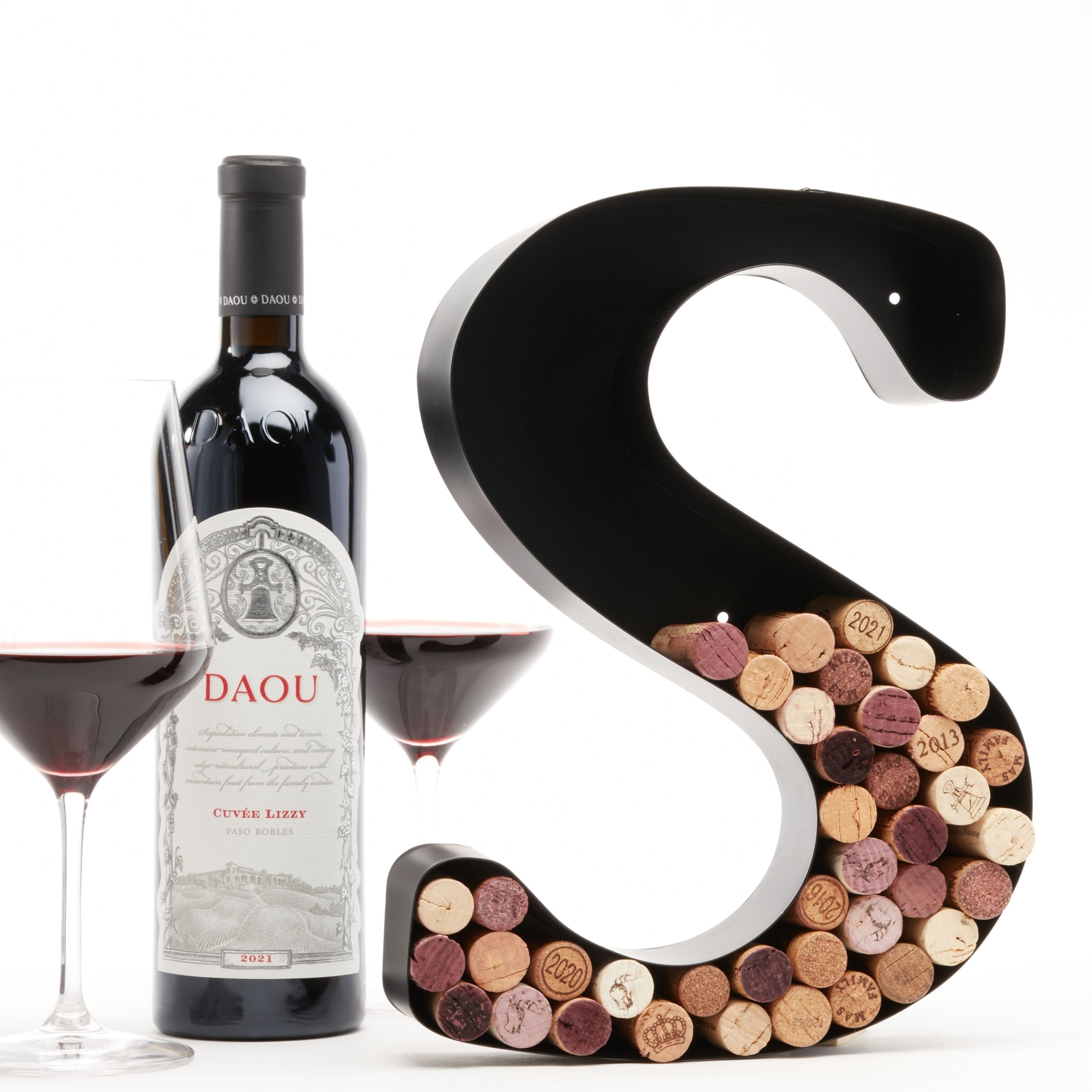 Wine Cork Holder Wine Cork Holder Letters and Symbols