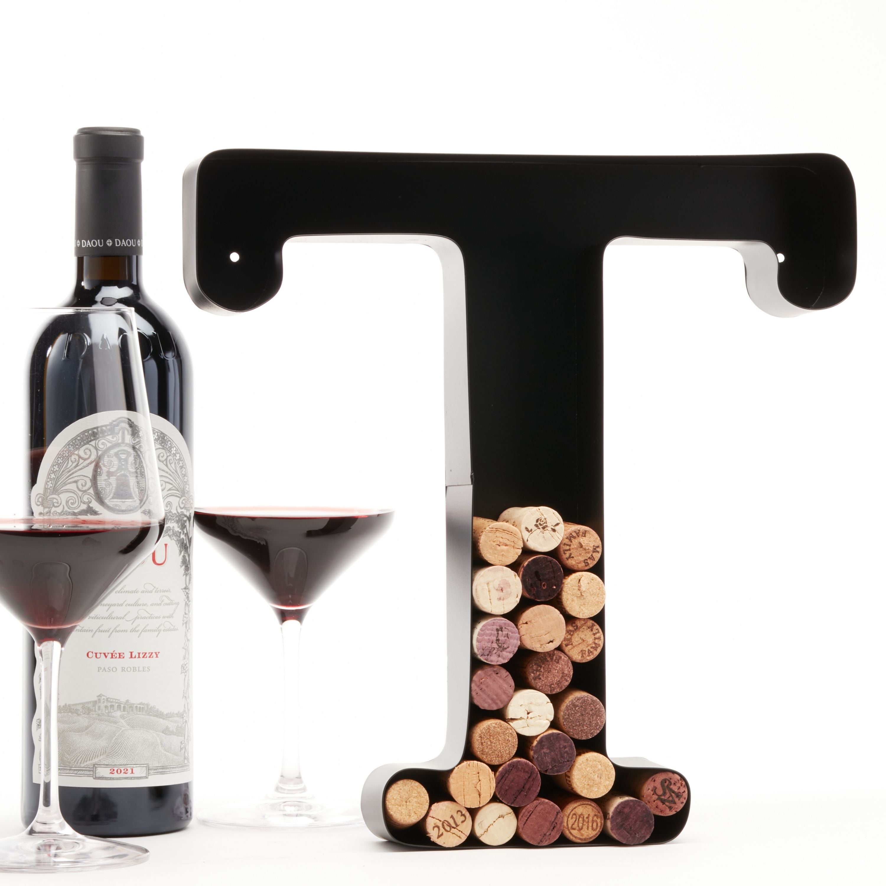 Wine Cork Holder Wine Cork Holder Letters and Symbols