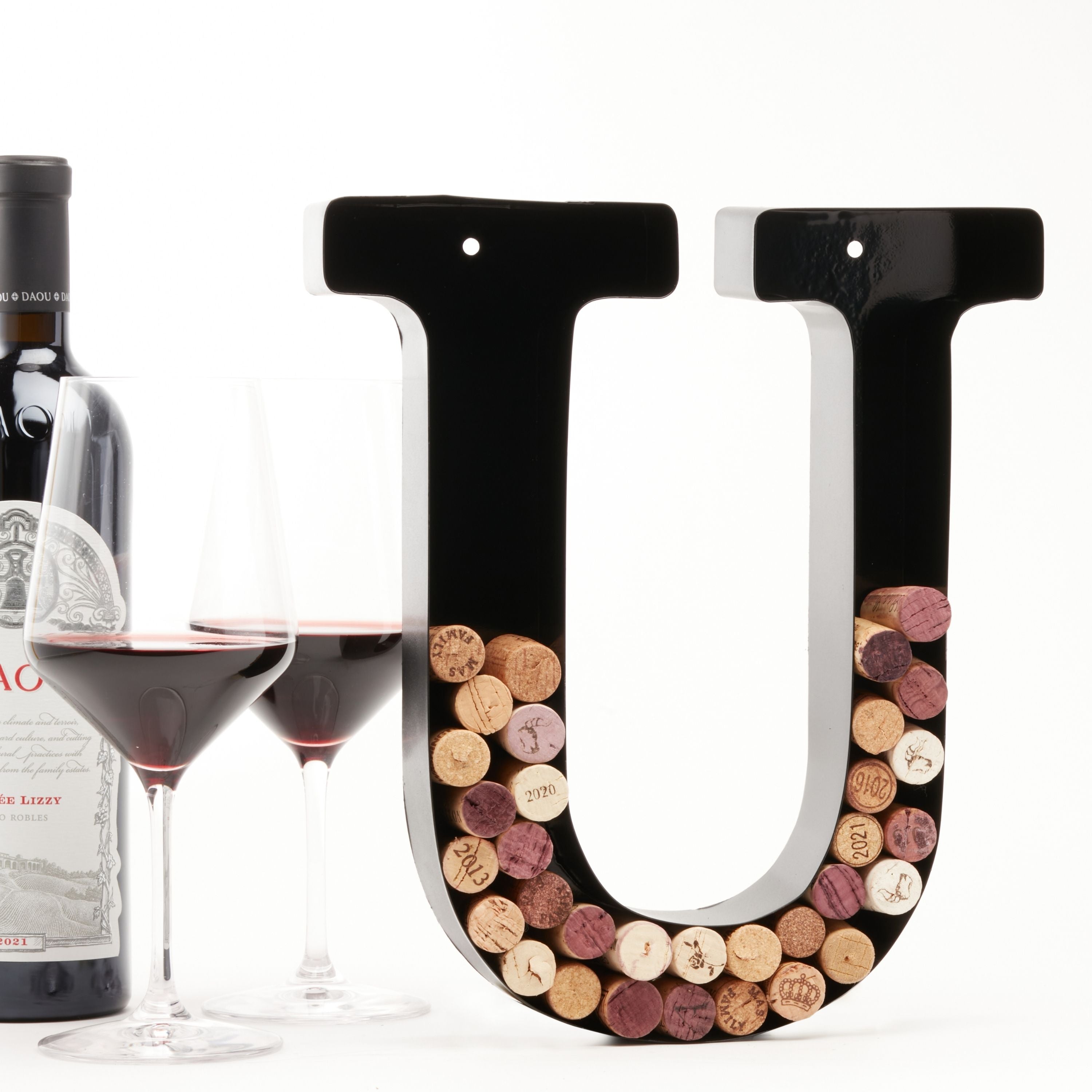 Wine Cork Holder Wine Cork Holder Letters and Symbols