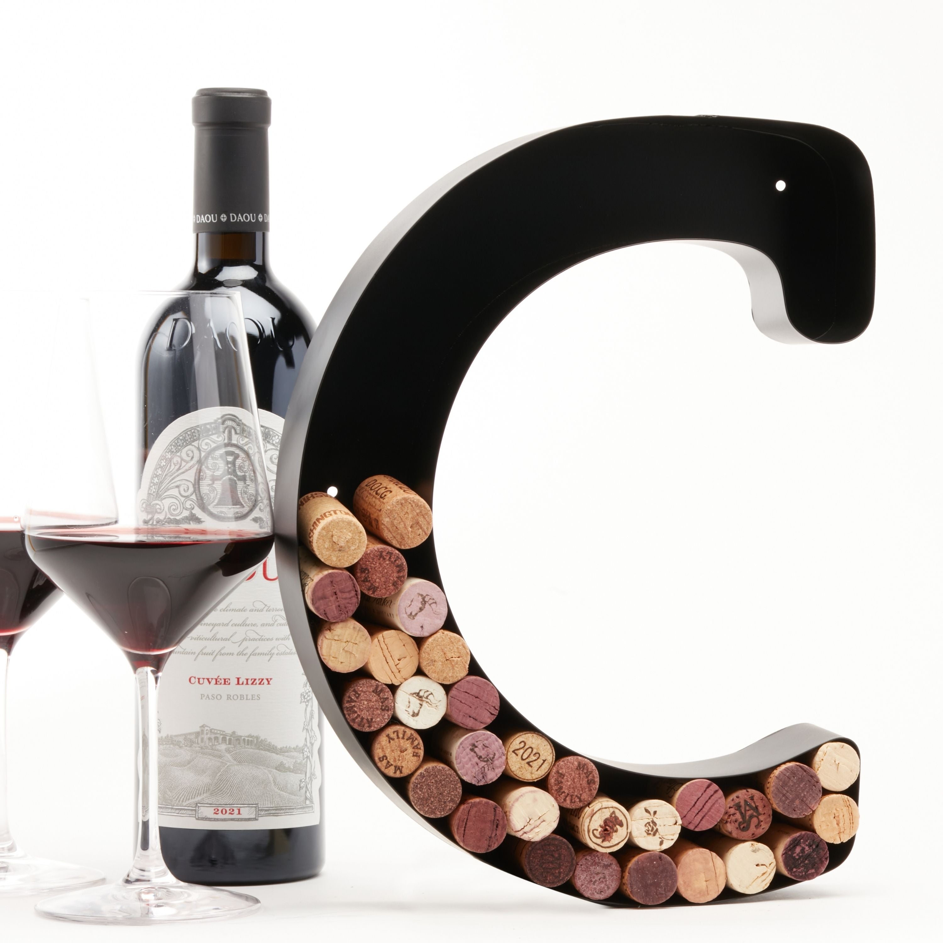 Wine Cork Holder Wine Cork Holder Letters and Symbols