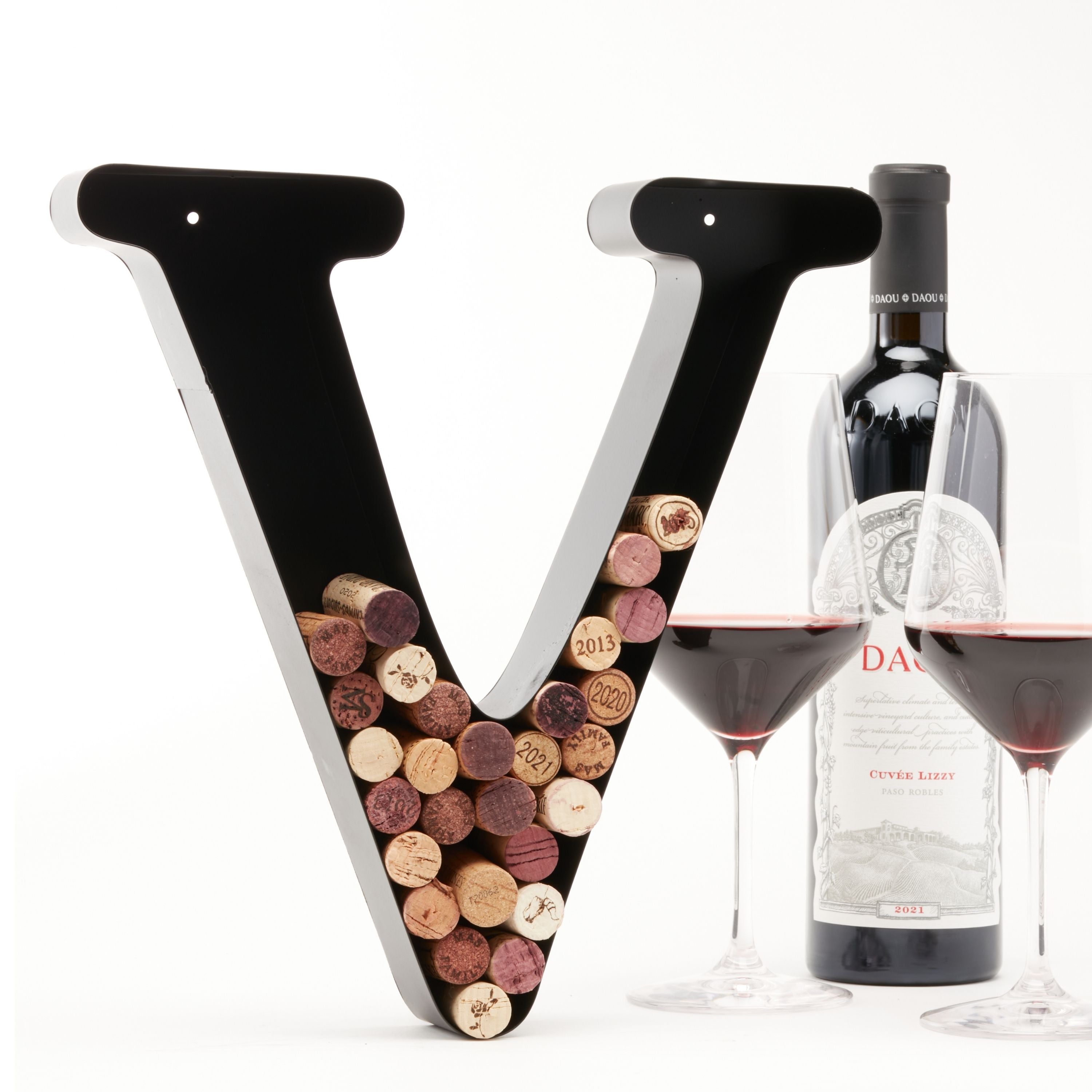 Wine Cork Holder Wine Cork Holder Letters and Symbols