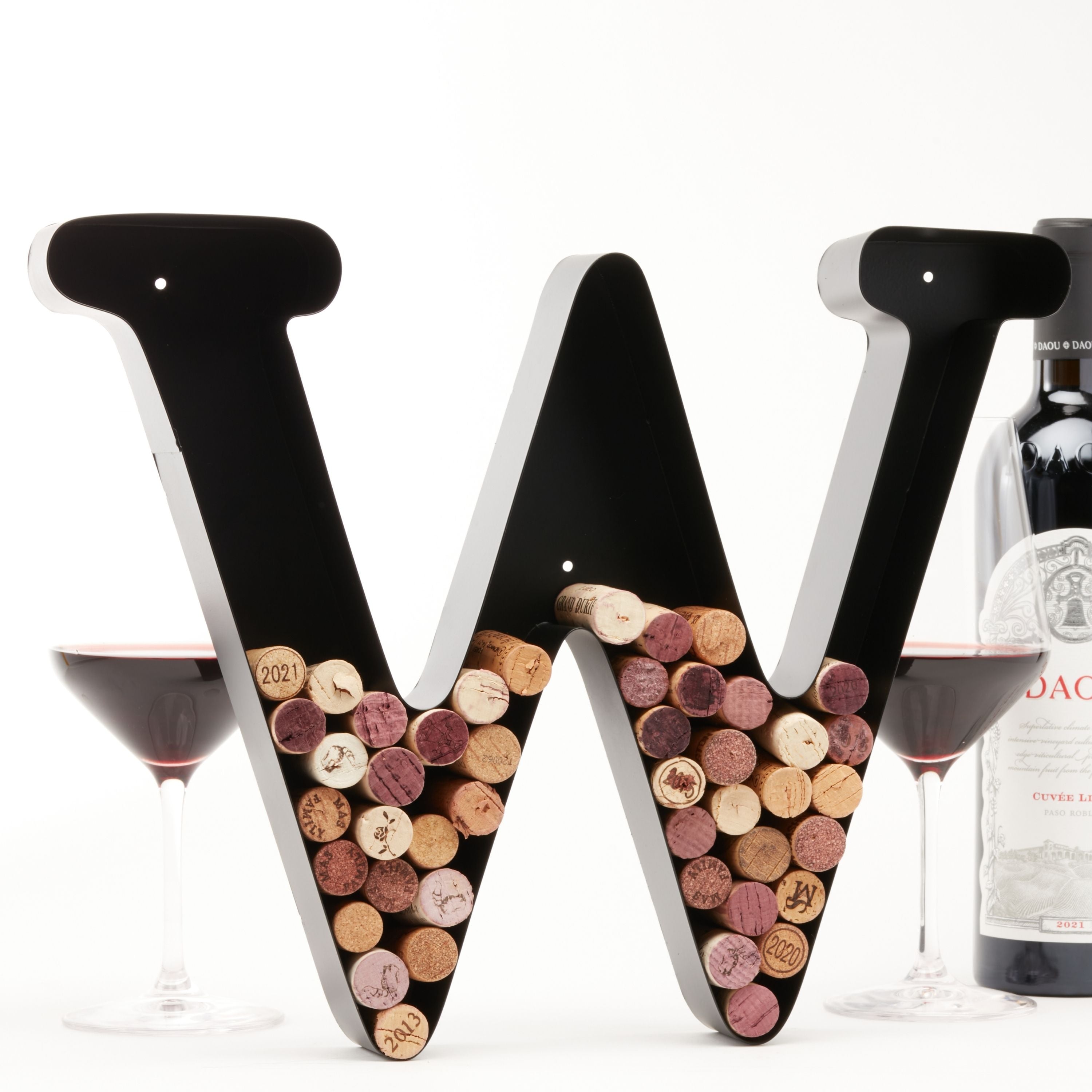 Wine Cork Holder Wine Cork Holder Letters and Symbols