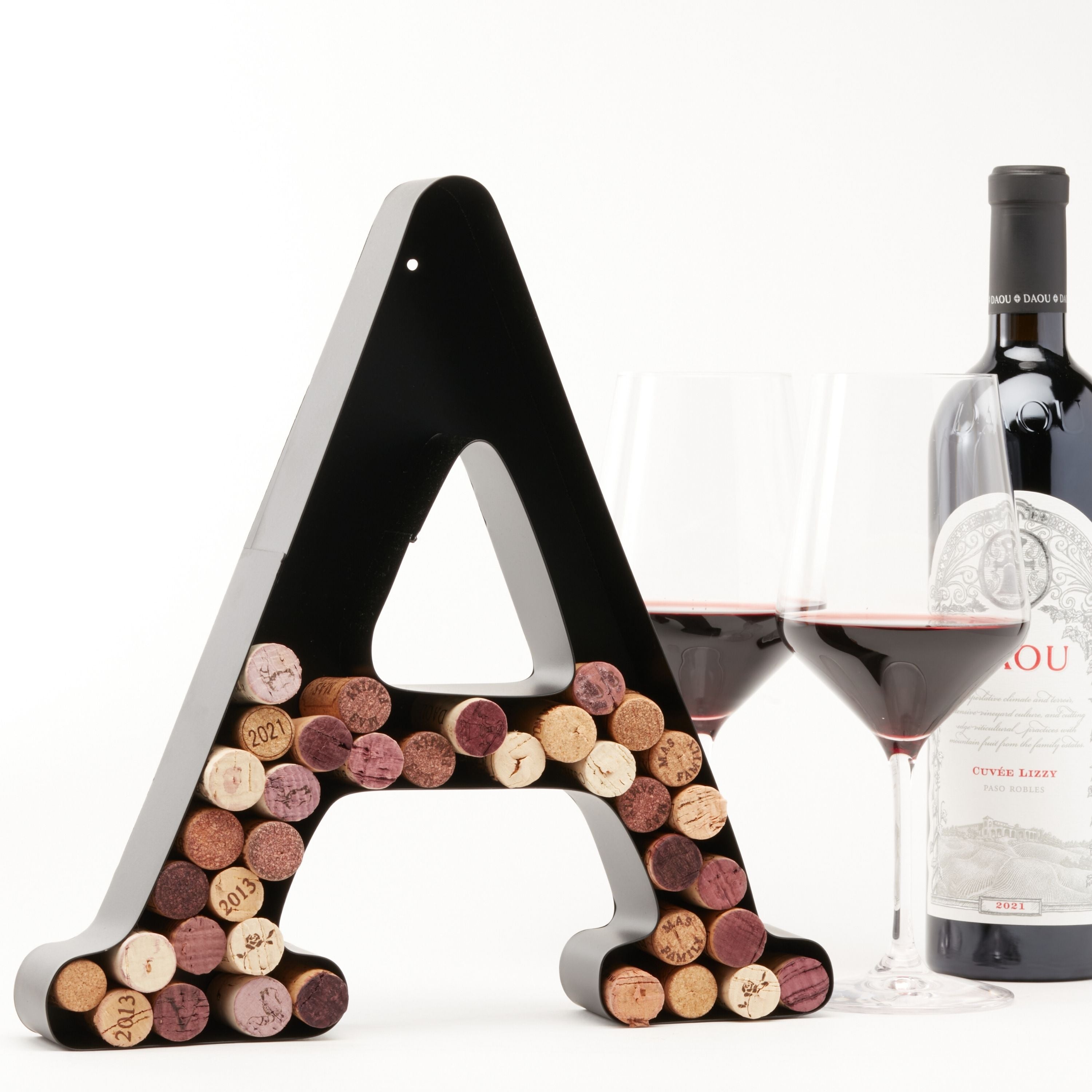 Wine Cork Holder Wine Cork Holder Letters and Symbols