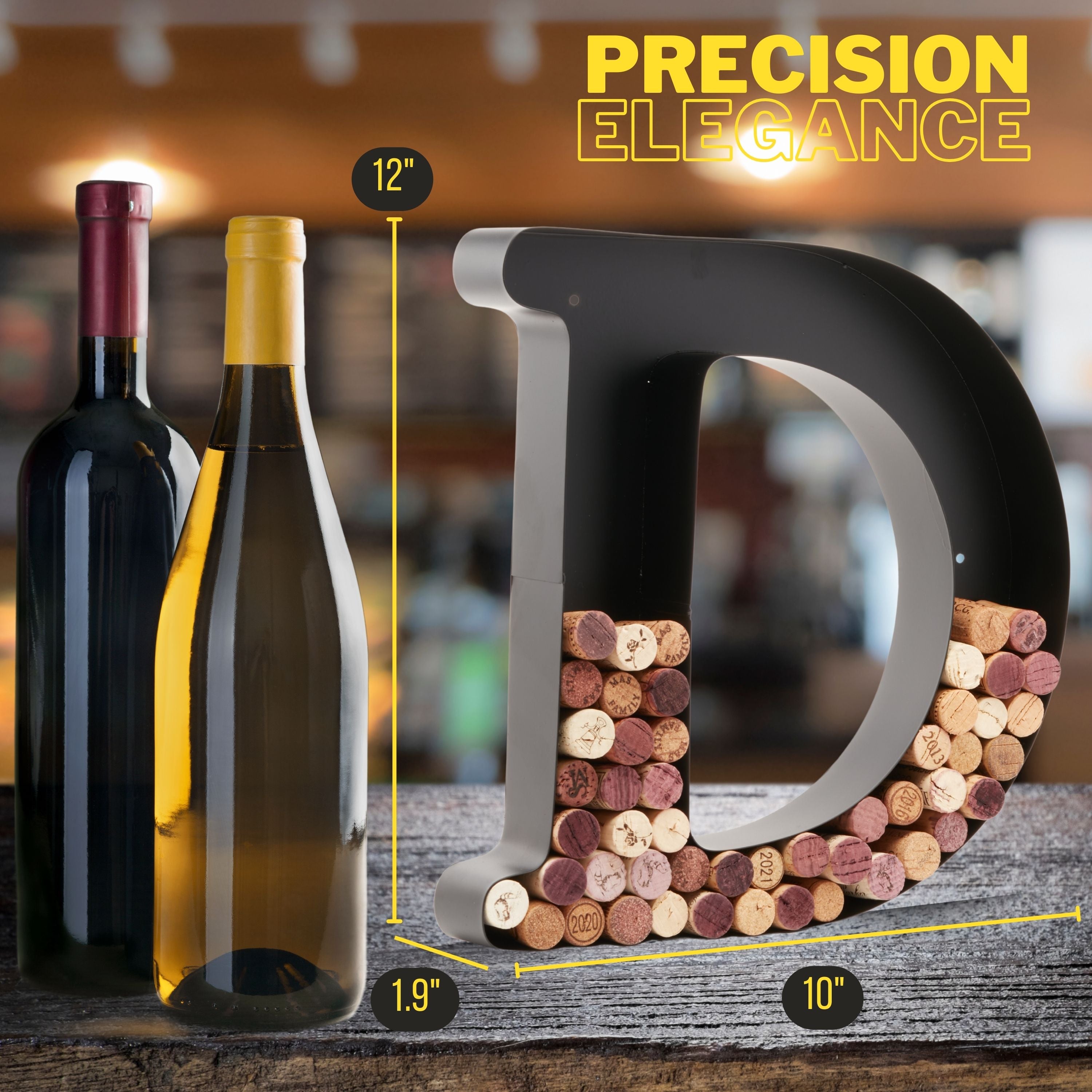 Wine Cork Holder Wine Cork Holder Letters and Symbols