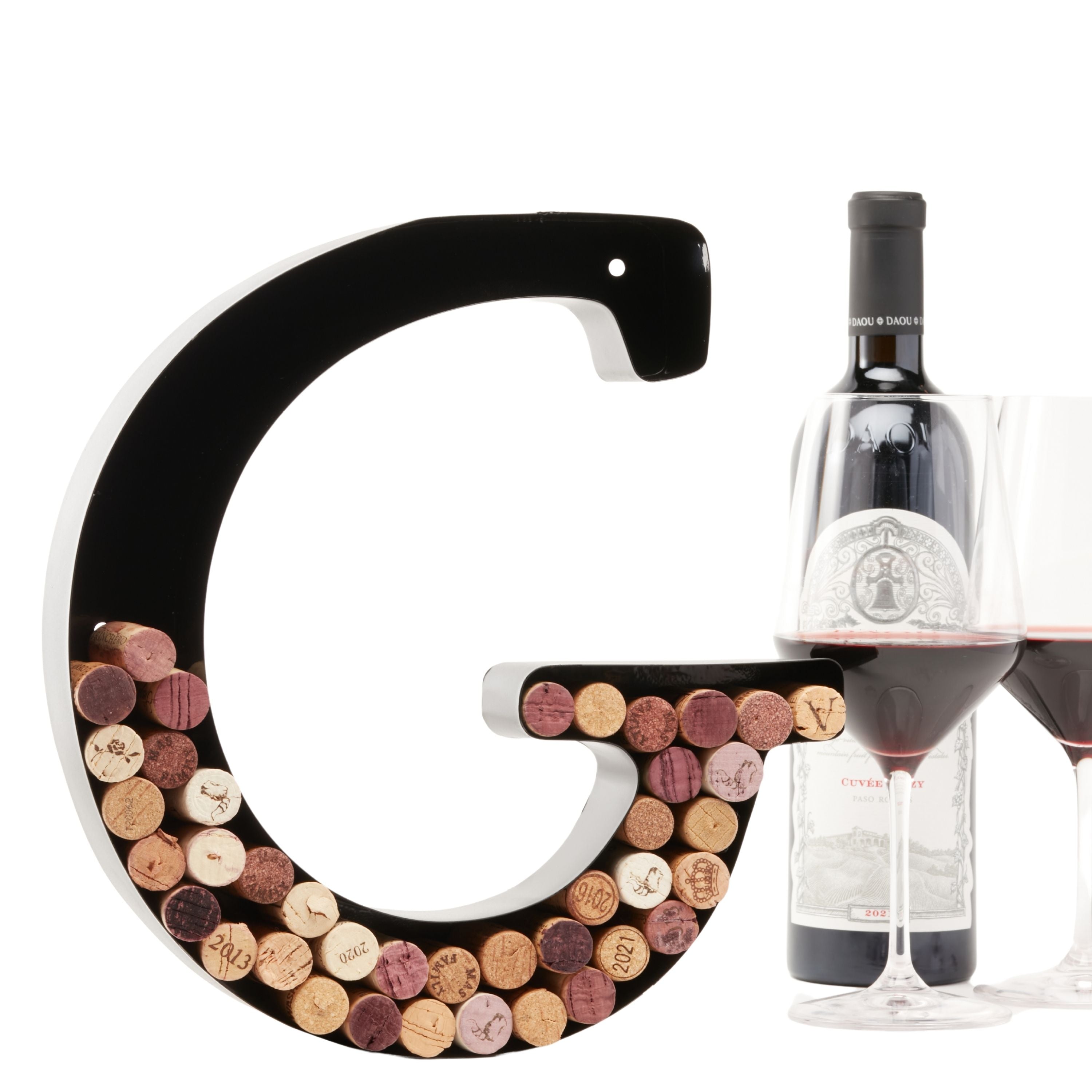 Wine Cork Holder Wine Cork Holder Letters and Symbols