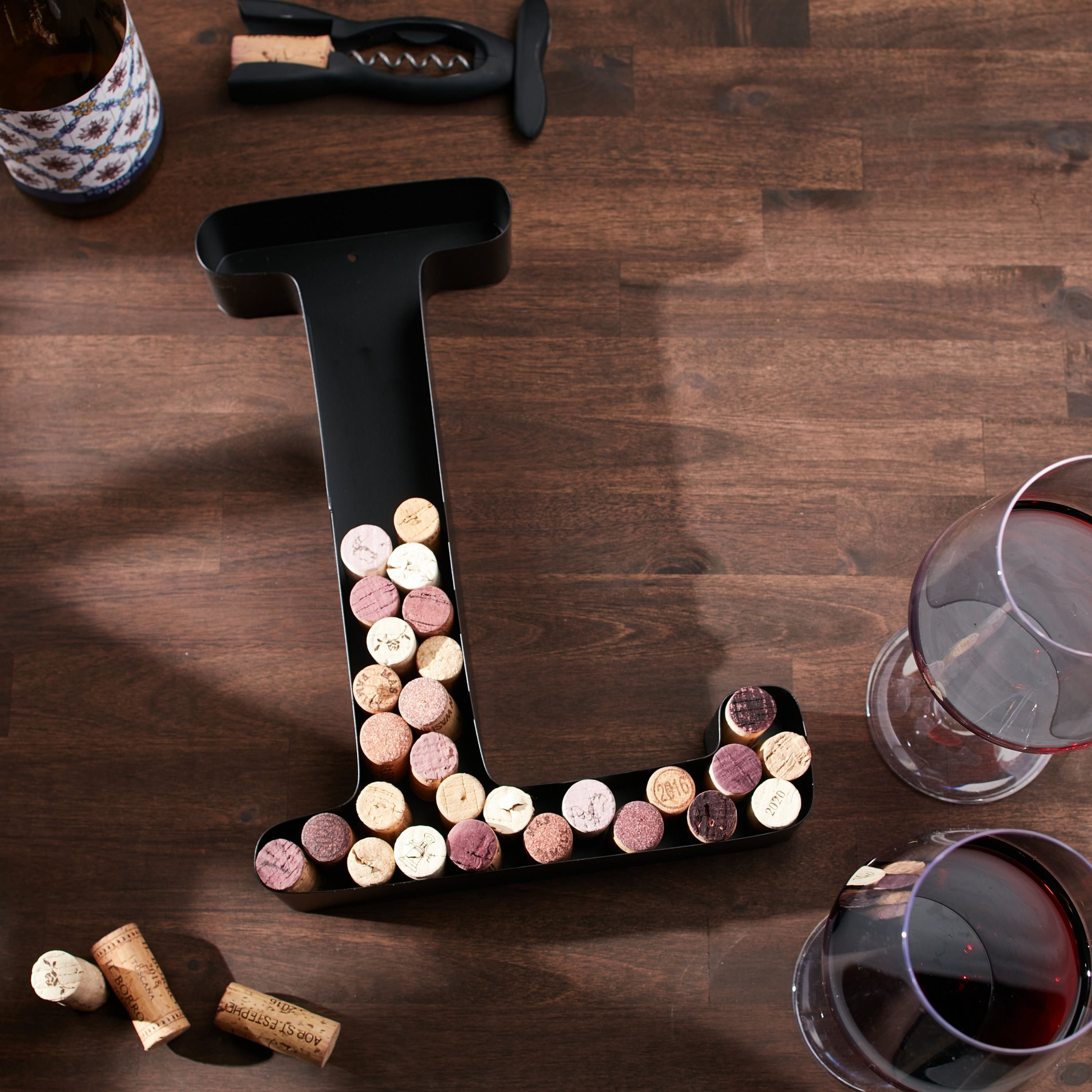 Wine Cork Holder Wine Cork Holder Letters and Symbols