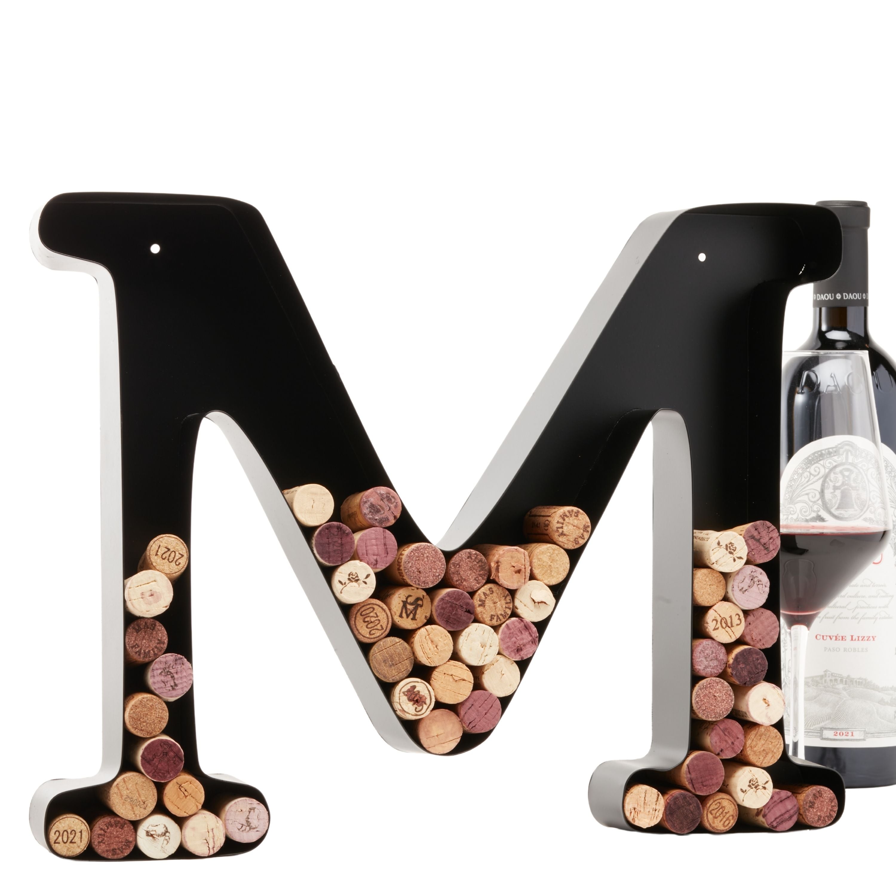 Wine Cork Holder Wine Cork Holder Letters and Symbols