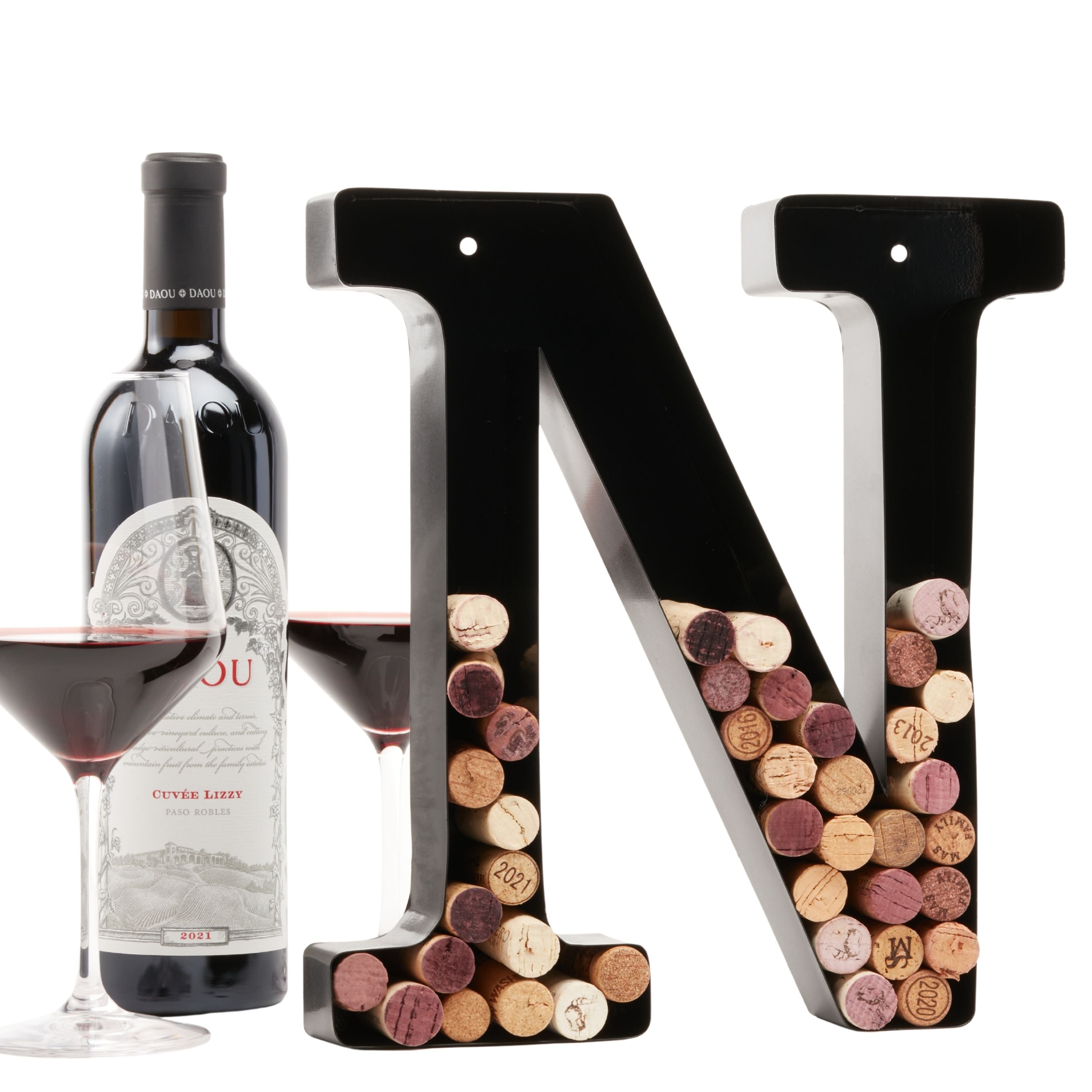 Wine Cork Holder Wine Cork Holder Letters and Symbols