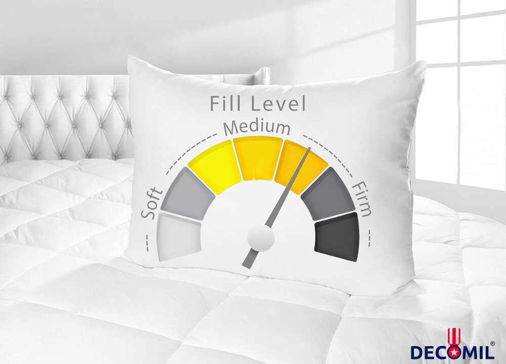 Luxury Sleeping Pillows fill level of it