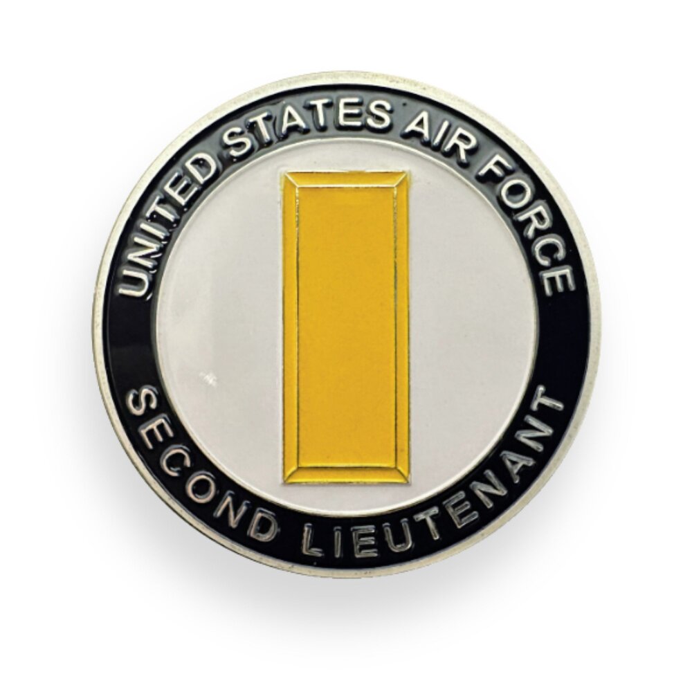 Militärische Challenge Coins, Mannschafts- und Offiziersränge, LUFTWAFFE, Zweiter Leutnant