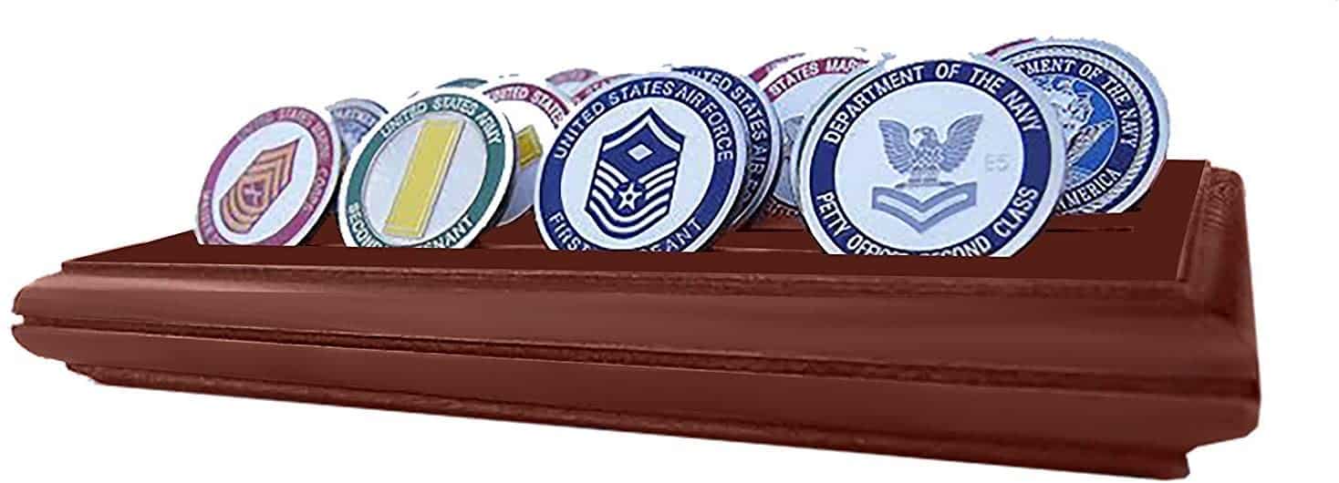 Challenge Coin Display (6 Rows, Medium) 5