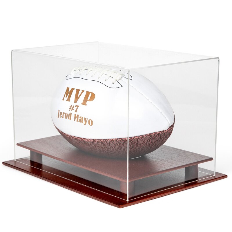 Football Display Case Holder Football Display Stand